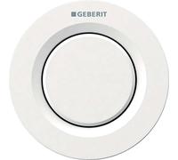 Geberit - Déclenchement à distance type 01, pneumatique, pour rinçage simple touche, blanc alpin 116.040.11.1