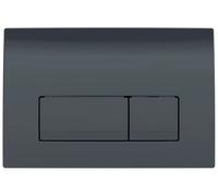 Geberit Delta bouton de chasse d'eau pour WC noir 115.119.DW.1