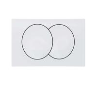 Geberit Delta - Plaque de déclenchement, blanc 115.100.11.5