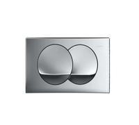 Geberit Delta - Plaque de déclenchement, chrome brillant 115.100.21.5