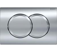 Geberit Delta01 bouton de chasse d'eau pour WC chrome brillant 115.107.21.1