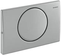 Geberit Delta10 bouton de chasse d'eau pour WC acier 115.108.00.1
