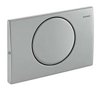 Geberit Delta10 - Plaque de déclenchement, inox 115.108.00.1