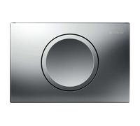 Geberit Delta15 - Plaque de déclenchement, chrome mat 115.109.46.1