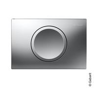 Geberit Delta15 Plaque de déclenchement Round, 115120465, Round