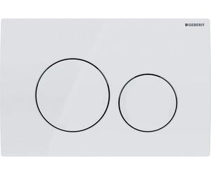 Geberit Delta20 bouton de chasse d'eau pour WC blanc 115.127.11.1