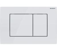 Geberit Delta20 bouton de chasse d'eau pour WC blanc 115.137.11.1