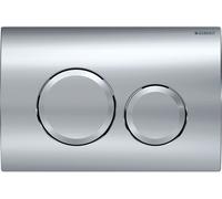 Geberit Delta20 bouton de chasse d'eau pour WC chrome brillant 115.127.21.1