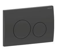 Geberit Delta20 bouton de chasse d'eau pour WC noir 115.127.14.1