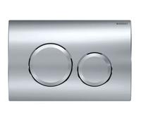 Geberit Delta20 bouton de chasse d'eau pour WC chrome brillant 115.127.21.1