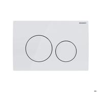 Geberit Delta20 bouton de chasse d'eau pour WC blanc 115.127.11.1