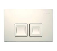 Geberit Bouton de chasse Delta25 pour WC double chasse blanc alpin 115.135.11.5