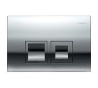 Geberit Delta35 - Plaque de déclenchement, chrome brillant 115.135.21.5