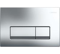 Geberit Delta50 - Bouton dede chasse d'eau, chrome brillant 115.119.21.1