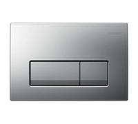 Geberit Delta50 - Plaque de déclenchement, chrome mat 115.119.46.1
