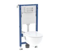 Geberit Duofix Basic kit cuvette avec abattant et châssis 118.343.00.3