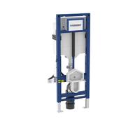 Geberit Duofix mural WC élément 111396006 réservoir encastré 12 cm, sans obstacle WC réglable en hauteur, avec Sigma