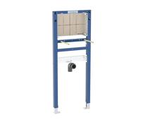 Geberit Duofix - Bâti-support pour lavabo, 112-130 cm, pour robinetterie murale encastrée, design étroit 111.274.00.2