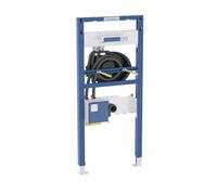 Geberit Duofix - Bâti-support pour lavabo, 112-130 cm, pour robinetterie murale ONE encastrée, avec boîtier fonctionnel 111.069.00.2