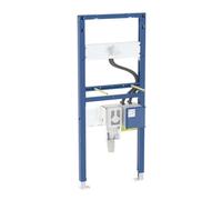 Geberit Duofix - Bâti-support pour lavabo, 130 cm, pour mitigeur mural avec boîtier fonctionnel et piège à odeurs encastré 111.561.00.2