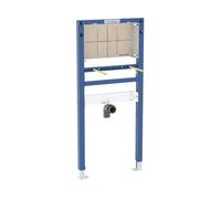 Geberit Duofix - Bâti-support pour lavabo, pour robinetterie murale encastrée, hauteur 112-130 cm 111.493.00.2