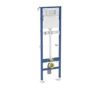 Geberit Duofix - Bâti-support pour vidoir, 175 cm, réservoir de chasse d'eau Delta 12 cm, fixation murale pour plâtre 111.569.00.2