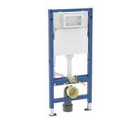 Geberit Duofix - Bâti-support pour WC suspendu, 112 cm, avec réservoir encastré Delta 12 cm 458.129.00.2