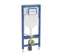 Geberit Duofix - Bâti-support pour WC suspendu, pour installation entre parois latérales, hauteur 1,12 m 111.355.00.6