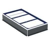 Geberit Duofix cadre d'installation pour surface de douche, pour dix pieds, 150x80cm, 551.508.00.1