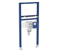 Geberit Duofix - Bâti-support pour lavabo, 112 cm, pour mitigeur sur pied avec boîtier fonctionnel et piège d'odeurs encastré 111.556.00.2