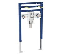 Geberit Duofix - Bâti-support pour lavabo, 112 cm, pour mitigeur sur pied, hauteur d'installation 82-98 cm 111.489.00.2