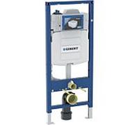 Geberit Duofix wall WC élément 111025001 BH 120cm, 2 raccords d'eau, avec réservoir encastré Sigma 12 cm