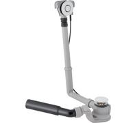 Geberit Écoulement de baignoire PushControl d52 mm, L26 cm, chrome, 1 pièce.