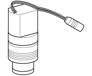 Geberit Électrovanne pour robinetterie de lavabo Bambini, 599108000
