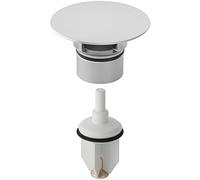 Geberit - Embout de valve avec cache : Chrome brillant (240.750.21.1)