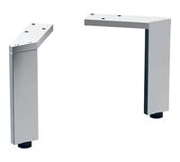 Geberit Ensemble de Pieds, 2 pièces, Hauteur réglable, 15,1-15,4 cm, 500.367.00.1
