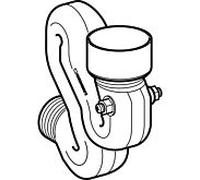 Geberit escargots pour Urinal 242078001 avec sonde