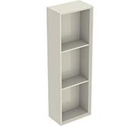 Geberit iCon étagère rectangulaire, 22,5x70x13,2 cm, 502320, 502320JL1, Couleur: Façade/carcasse : gris sable/laqué brillant, poignée : gris sable/peinture en poudre mate - CM