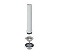 Geberit - Evacuation avec tuyau de trop-plein, pour lavabo 152.121.00.1