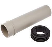 Geberit - Extension de tube de chasse Geberit avec manchon scellement : d45 mm Gris granit (152.434.06.1)