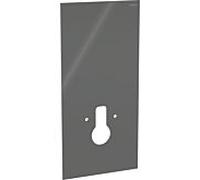Geberit façade 242383JK1 mur WC 101cm, lave/verre, pour module sanitaire Monolith