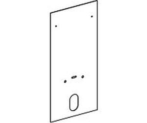 Geberit façade 242668SI1 pour bidet mural 101cm, verre blanc , pour module sanitaire Monolith