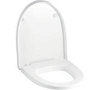 Geberit Flow WC siège 57590000 blanc, charnières en acier inoxydable