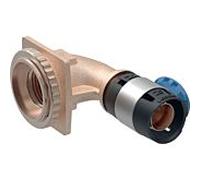 Geberit FlowFit angle de raccordement 620891001 DN 15, Ø 20 mm, Rp 2000 /2, 90 degrés, pour réservoir à encastrer