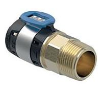 Geberit Raccord FlowFit 620.3 – DN 25/32, Ø 32 mm, R 1 1/4, filetage mâle