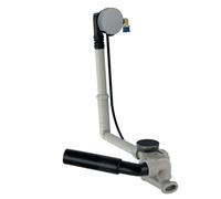 Geberit - Garniture de vidage et de trop-plein pour baignoire avec remplissage, longueur 260 mm, kit pour assemblage, chrome 150.710.21.6