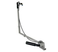 Geberit - Garniture de vidage et de trop-plein pour baignoire avec remplissage, longueur 730 mm, chrome 150.701.00.6