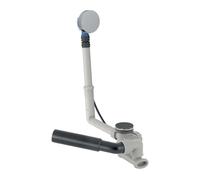 Geberit - Garniture de vidage et de trop-plein pour baignoire, longueur 26 cm, chrome brillant 150.530.21.6