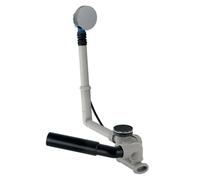 Geberit - Garniture de vidage et de trop-plein pour baignoire, longueur 260 mm, kit pour assemblage, chrome 150.520.21.6
