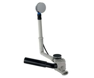 Geberit - Garniture de vidage et de trop-plein pour baignoire, longueur 260 mm, kit pour assemblage, chrome 150.520.21.6